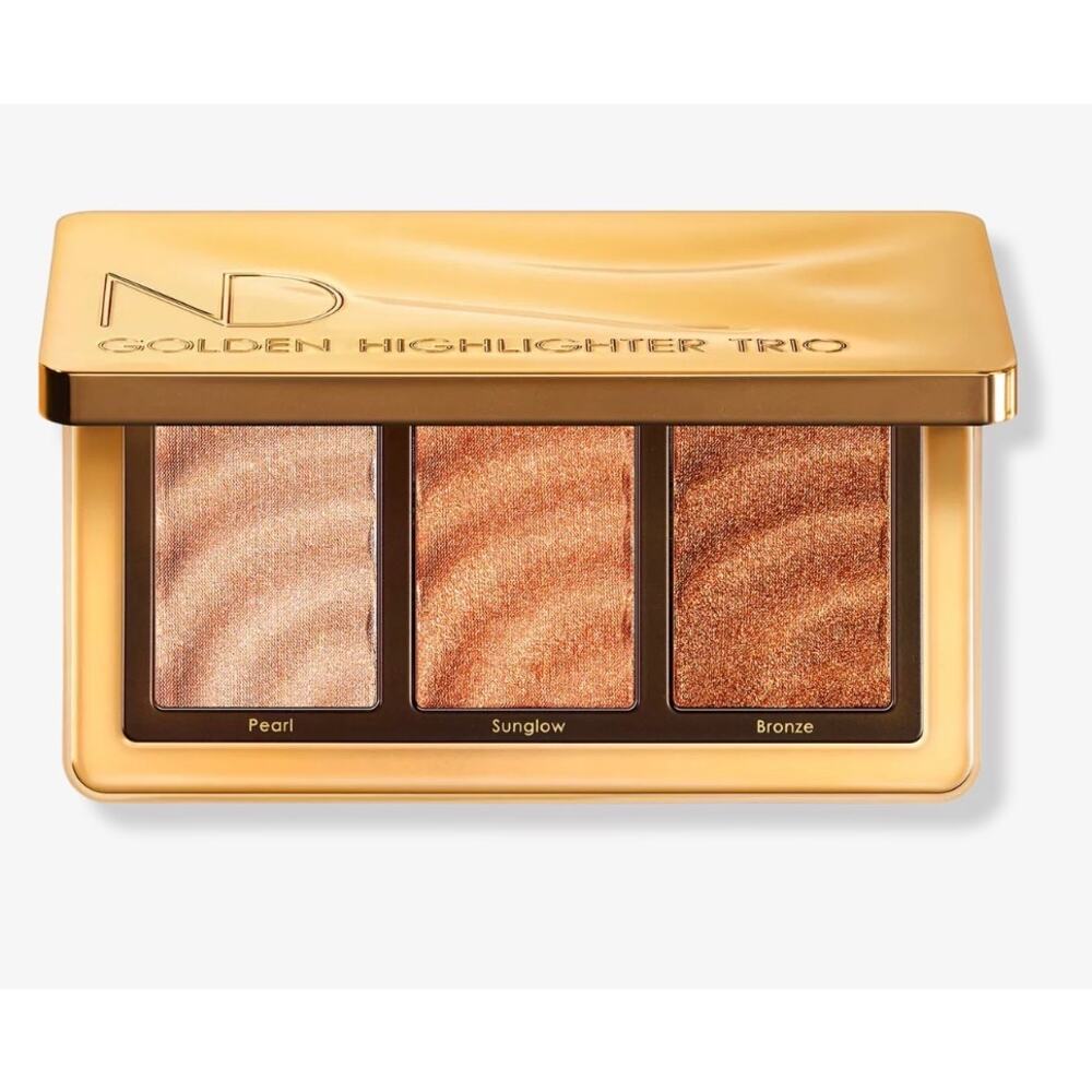 Natasha Denona Golden Highlighter Trio - pearl, sun glow, bronze